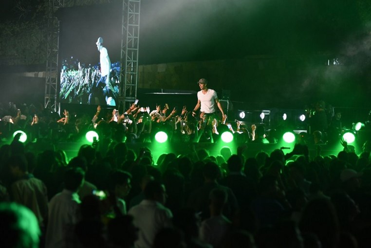 Enrique Iglesias at Ehdeniyat